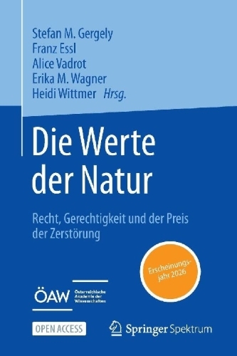 Buchcover und Innenansicht für das Buch: Die Werte der Natur