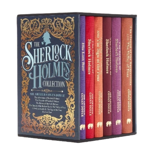 Buchcover und Innenansicht für das Buch: The Sherlock Holmes Collection