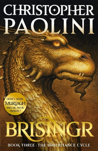 Buchcover und Innenansicht für das Buch: Brisingr