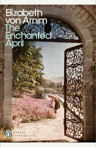 Buchcover und Innenansicht für das Buch: Enchanted April