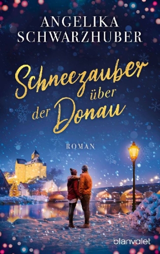 Buchcover und Innenansicht für das Buch: Schneezauber über der Donau