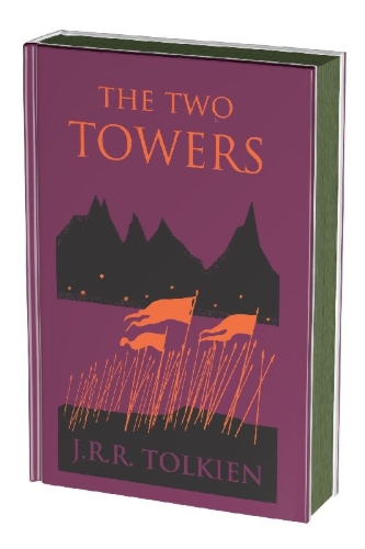Buchcover und Innenansicht für das Buch: The Two Towers Collector's Edition
