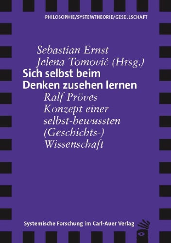 Buchcover und Innenansicht für das Buch: Sich selbst beim Denken zusehen lernen