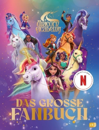 Buchcover und Innenansicht für das Buch: Unicorn Adademy - Magical Guide