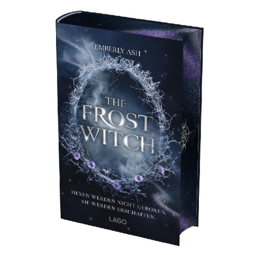 Buchcover und Innenansicht für das Buch: The Frost Witch