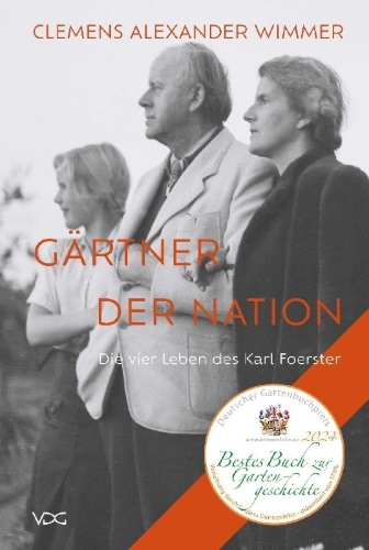 Buchcover und Innenansicht für das Buch: Gärtner der Nation