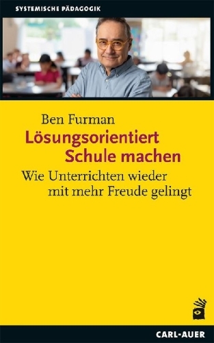 Buchcover und Innenansicht für das Buch: Lösungsorientiert Schule machen