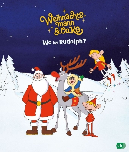Buchcover und Innenansicht für das Buch: Weihnachtsmann & Co. KG - Wo ist Rudolph?