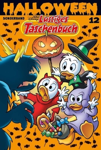 Buchcover und Innenansicht für das Buch: Lustiges Taschenbuch Halloween 12