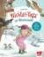 Buchcover und Innenansicht für das Buch: Wichtel-Yoga im Winterwald. Bilderbuch