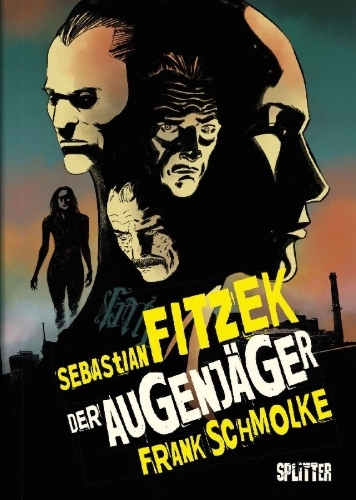 Buchcover und Innenansicht für das Buch: Der Augenjäger (Graphic Novel)