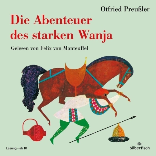 Buchcover und Innenansicht für das Buch: Die Abenteuer des starken Wanja
