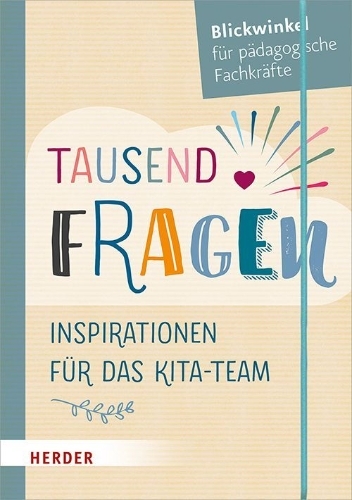 Buchcover und Innenansicht für das Buch: Tausend Fragen