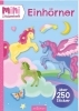 Buchcover und Innenansicht für das Buch: MINI-Stickerheft - Einhörner