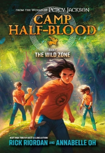 Buchcover und Innenansicht für das Buch: Camp Half-Blood: From the World of Percy Jackson: The Wild Zone