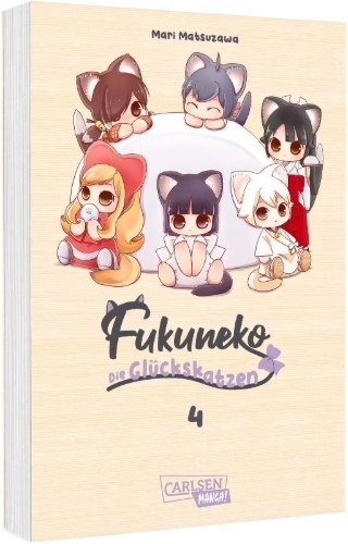 Buchcover und Innenansicht für das Buch: Fukuneko