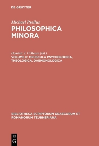 Buchcover und Innenansicht für das Buch: Opuscula psychologica, theologica, daemonologica