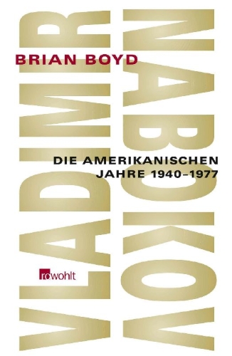 Buchcover und Innenansicht für das Buch: Vladimir Nabokov. The American Years