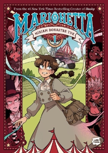 Buchcover und Innenansicht für das Buch: Marionetta, Volume 1