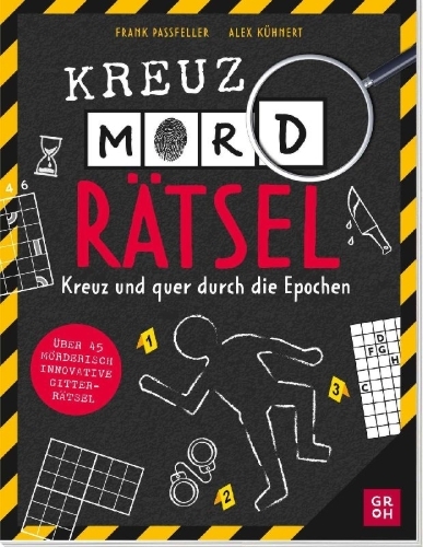 Buchcover und Innenansicht für das Buch: KreuzMORDrätsel