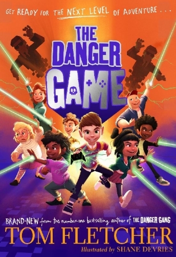 Buchcover und Innenansicht für das Buch: The Danger Game