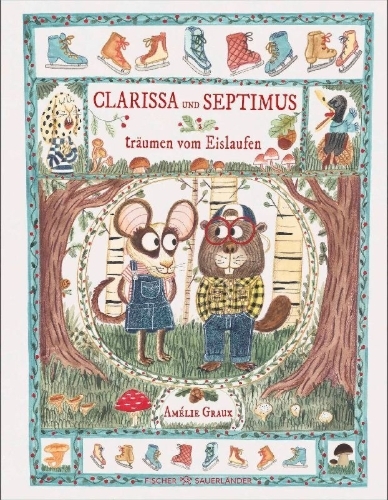 Buchcover und Innenansicht für das Buch: Clarissa & Septimus