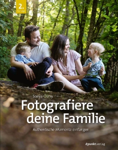 Buchcover und Innenansicht für das Buch: Fotografiere deine Familie