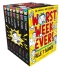 Buchcover und Innenansicht für das Buch: Worst Week Ever im Taschenbuch-Schuber (Bd. 1-7)