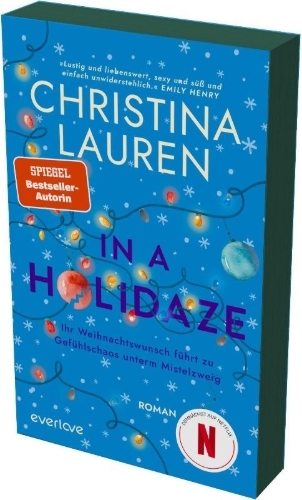 Buchcover und Innenansicht für das Buch: In a Holidaze