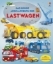 Buchcover und Innenansicht für das Buch: Das große Ausklappbuch der Lastwagen