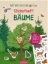 Buchcover und Innenansicht für das Buch: Naturforscher-Kids - Stickerheft Bäume