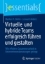 Buchcover und Innenansicht für das Buch: Virtuelle und hybride Teams erfolgreich führen und gestalten