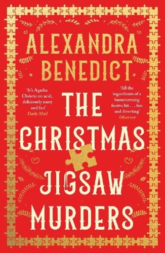 Buchcover und Innenansicht für das Buch: The Christmas Jigsaw Murders