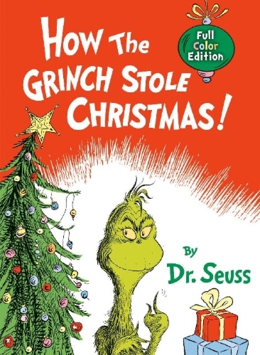 Buchcover und Innenansicht für das Buch: How the Grinch Stole Christmas! Deluxe Color Edition