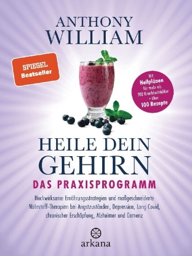 Buchcover und Innenansicht für das Buch: Medical Medium Brain Saver Protocols, Cleanses, and Recipes