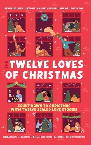 Buchcover und Innenansicht für das Buch: The Twelve Loves of Christmas