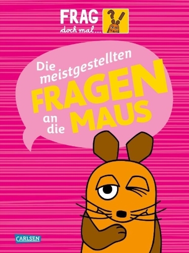 Buchcover und Innenansicht für das Buch: Die meistgestellten Fragen an die Maus