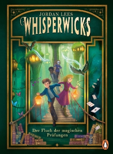 Buchcover und Innenansicht für das Buch: The Whisperwicks #2