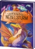 Buchcover und Innenansicht für das Buch: Drachenschule Nebelsturm (Band 5) - Der versteinerte Drache