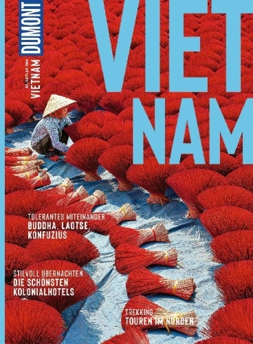 Buchcover und Innenansicht für das Buch: DuMont Bildatlas Vietnam