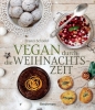 Buchcover und Innenansicht für das Buch: Vegan durch die Weihnachtszeit
