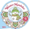 Buchcover und Innenansicht für das Buch: Winter-Mandalas