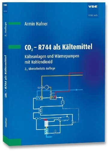 Buchcover und Innenansicht für das Buch: CO2 - R744 als Kältemittel