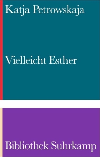 Buchcover und Innenansicht für das Buch: Vielleicht Esther