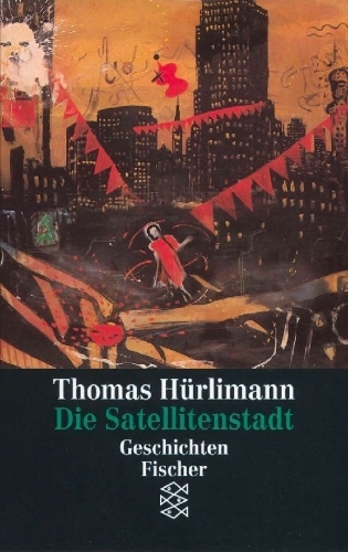 Buchcover und Innenansicht für das Buch: Die Satellitenstadt