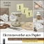 Buchcover und Innenansicht für das Buch: Herzenswerke aus Papier
