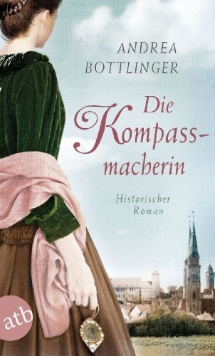 Buchcover und Innenansicht für das Buch: Die Kompassmacherin