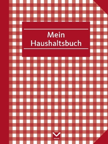 Buchcover und Innenansicht für das Buch: Haushaltsbuch zum Eintragen