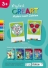Buchcover und Innenansicht für das Buch: My first CreArt Malen nach Zahlen ab 3 - Ostern