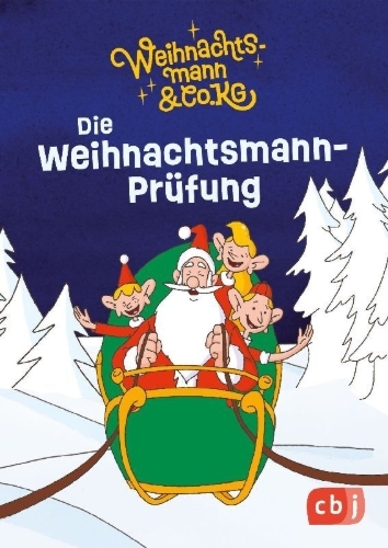 Buchcover und Innenansicht für das Buch: Weihnachtsmann & Co. KG - Die Weihnachtsmann-Prüfung